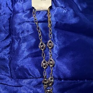 Elegant Gold and Silver Chain Necklaces